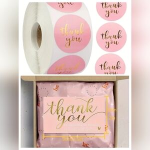 500 Stickers & 50 cards Thank You!